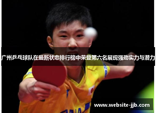 广州乒乓球队在最新状态排行榜中荣登第六名展现强劲实力与潜力