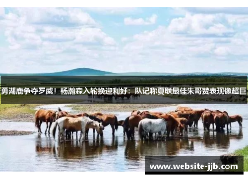 勇湖鹿争夺罗威！杨瀚森入轮换迎利好：队记称夏联最佳朱哥赞表现像超巨